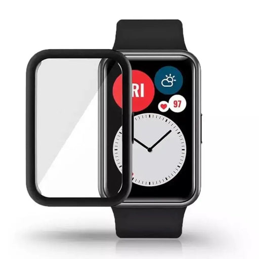 Habicare Watch case Protective Case for Huawei Watch Fit (Black) Protective Case for Huawei Watch Fit (Black)