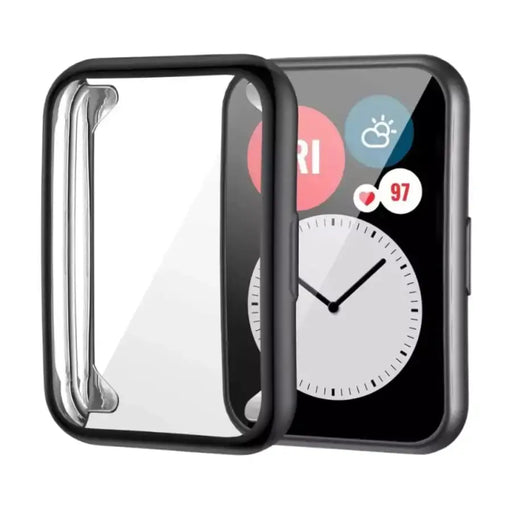 Habicare Watch case Protective Case for Huawei Watch Fit (Black) Protective Case for Huawei Watch Fit (Black)