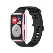 Habicare Watch case Protective Case for Huawei Watch Fit (Pink) Protective Case for Huawei Watch Fit (Pink)