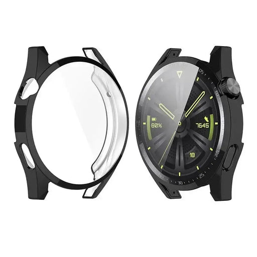 Habicare Watch case Protective Case for Huawei Watch GT (46mm) (Black) Protective Case for Huawei Watch GT (46mm) (Black)
