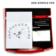 Habicare HBC HUK Dimple Pin Impressioning Set With Protection Case HUK Dimple Pin Impressioning Set with Case