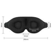 Travel Sleep Eye Mask 3D Memory Foam Padded Light Sleeping Blindfold – view 4