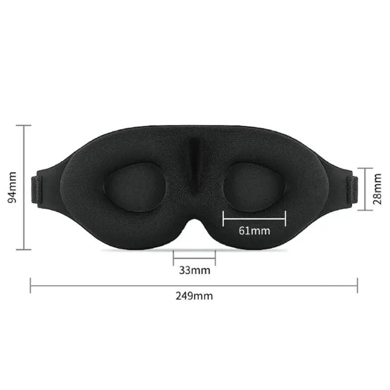 Travel Sleep Eye Mask 3D Memory Foam Padded Light Sleeping Blindfold – view 4