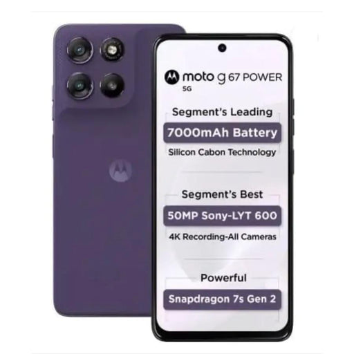9eight5 Screen protector Hydrogel Screen Protector for Moto G67 Power 5G (Pack of 2) Hydrogel Screen Protector for Moto G67 Power 5G (Pack of 2)