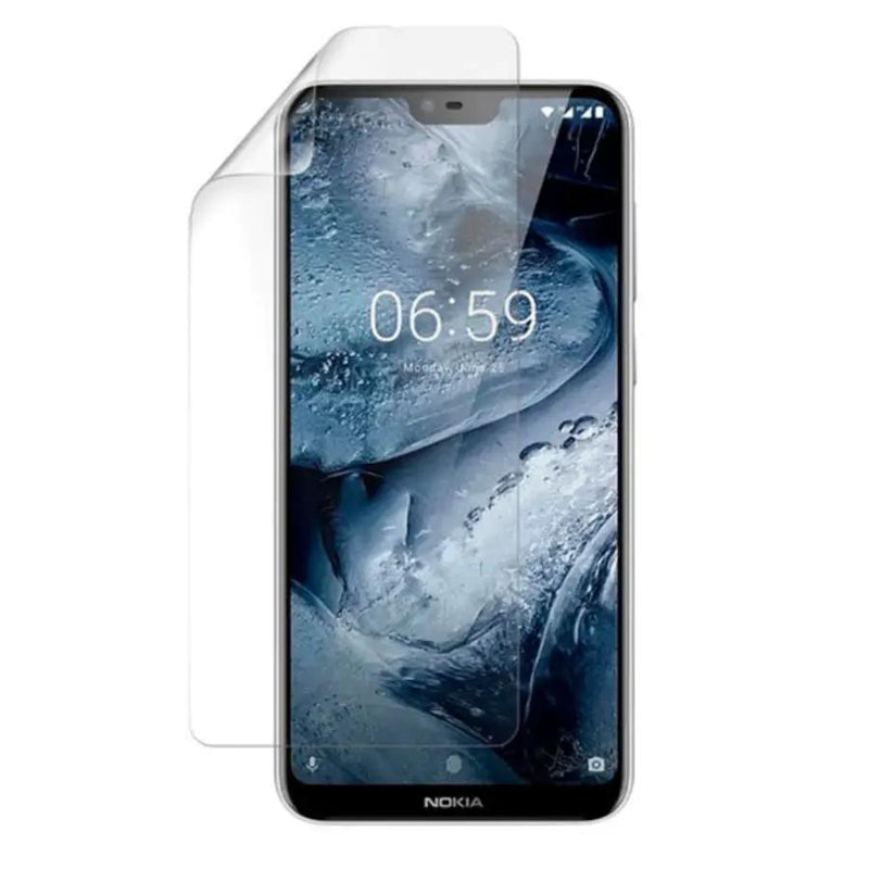 9eight5 Screen protector Hydrogel Screen Protector for Nokia 6.1 Plus (X6) (Pack of 2) Hydrogel Screen Protector for Nokia 6.1 Plus (X6) (Pack of 2)