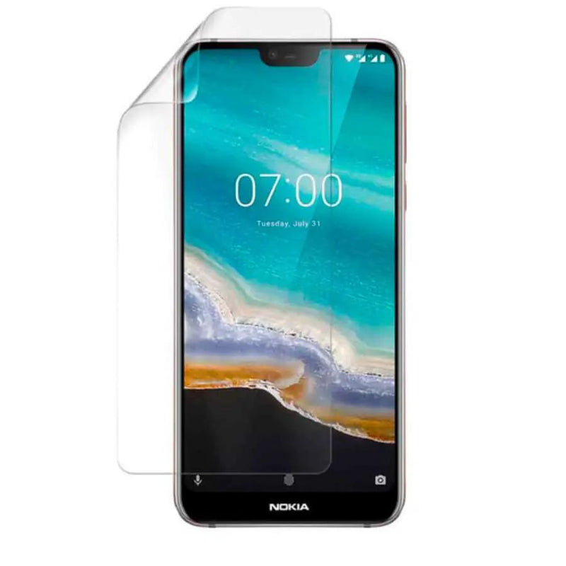 9eight5 Screen protector Hydrogel Screen Protector for Nokia 7.1 (Pack of 2) Hydrogel Screen Protector for Nokia 7.1 (Pack of 2)