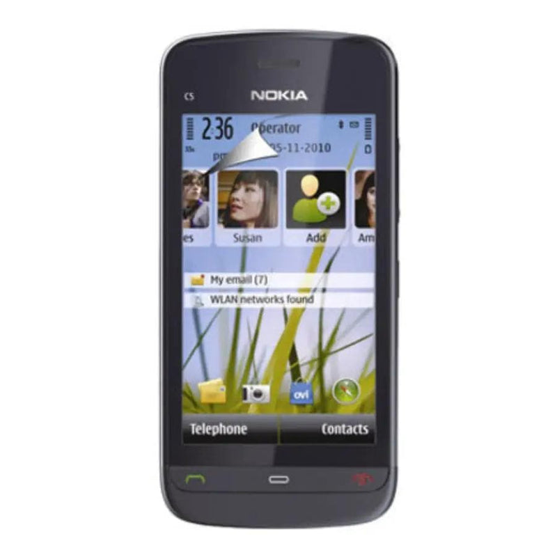 9eight5 Screen protector Hydrogel Screen Protector for Nokia C5-05 (Pack of 2) Hydrogel Screen Protector for Nokia C5-05 (Pack of 2)