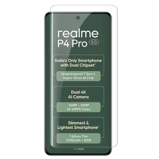 9eight5 Screen protector Hydrogel Screen Protector for Realme P4 Pro Hydrogel Screen Protector for Realme P4 Pro