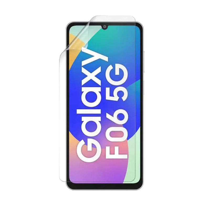 9eight5 Screen protector Hydrogel Screen Protector for Samsung Galaxy F06 (Pack of 2) Hydrogel Screen Protector for Samsung Galaxy F06 (Pack of 2)