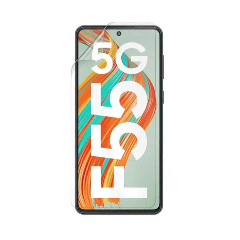 9eight5 Screen protector Hydrogel Screen Protector for Samsung Galaxy F55 (Pack of 2) Hydrogel Screen Protector for Samsung Galaxy F55 (Pack of 2)