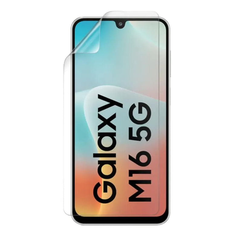 9eight5 Screen protector Hydrogel Screen Protector for Samsung Galaxy M16 (Pack of 2) Hydrogel Screen Protector for Samsung Galaxy M16 (Pack of 2)