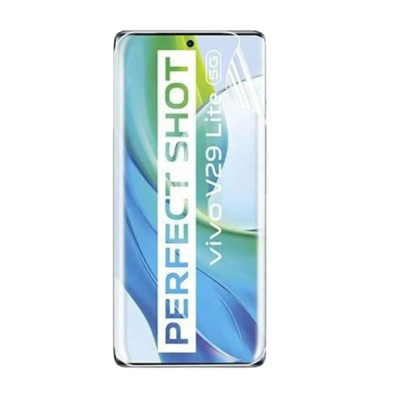 9eight5 Screen protector Hydrogel Screen Protector for Vivo V29 Lite (Pack of 2) Hydrogel Screen Protector for Vivo V29 Lite (Pack of 2)