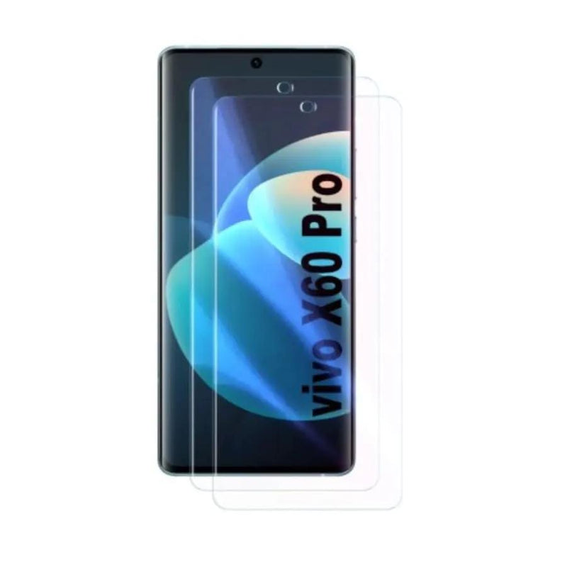 9eight5 Screen protector Hydrogel Screen Protector for Vivo X60 Pro (Pack of 2) Hydrogel Screen Protector for Vivo X60 Pro (Pack of 2)