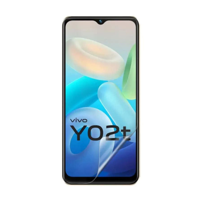 9eight5 Screen protector Hydrogel Screen Protector for Vivo Y02t (Pack of 2) Hydrogel Screen Protector for Vivo Y02t (Pack of 2)