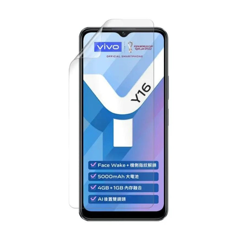 9eight5 Screen protector Hydrogel Screen Protector for Vivo Y16 (Pack of 2) Hydrogel Screen Protector for Vivo Y16 (Pack of 2)