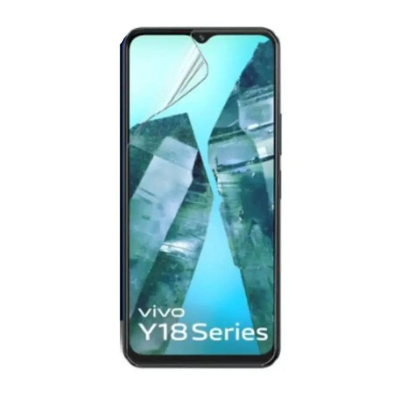 9eight5 Screen protector Hydrogel Screen Protector for Vivo Y18 (Pack of 2) Hydrogel Screen Protector for Vivo Y18 (Pack of 2)