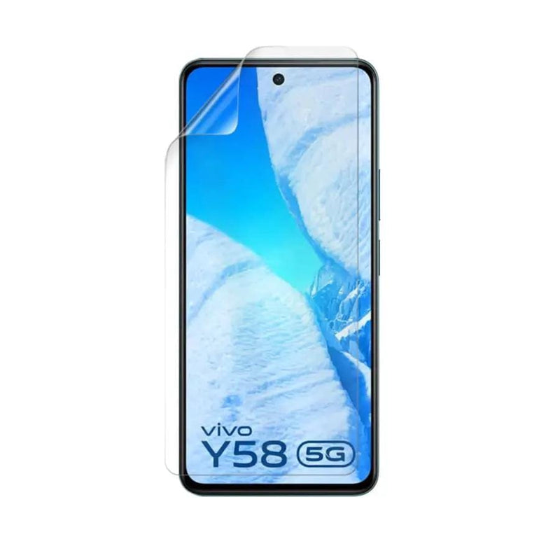 9eight5 Screen protector Hydrogel Screen Protector for Vivo Y58 5G (Pack of 2) Hydrogel Screen Protector for Vivo Y58 5G (Pack of 2)