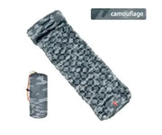 Outdoor Camping Press Inflatable Sleeping Pad - Lightweight Mat with Built-In Pillow – view 17