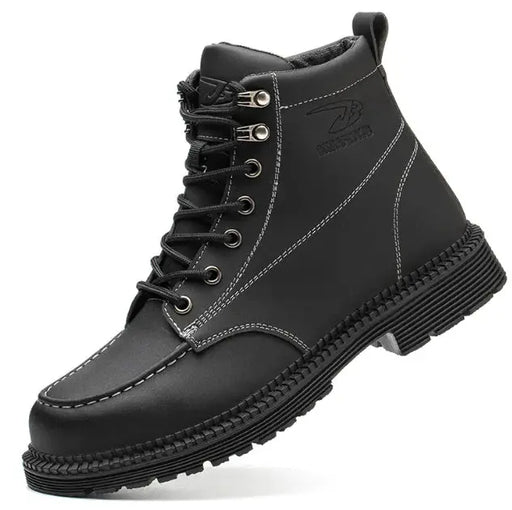 Steel Toe Anti-Smash & Puncture-Resistant Safety Shoes - Men's Work Footwear – view 1