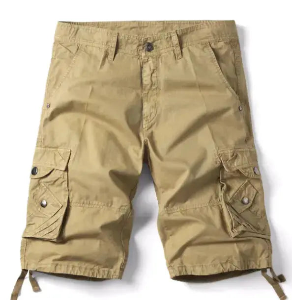 Men's Camouflage Multi-pocket Loose Work Shorts – view 46