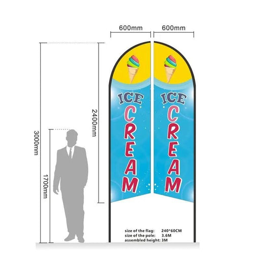 dealonline.co.nz dealonline.co.nz WOF - Pre-print Double Sided Feather Banner Flag Business Commersial 3M WOF - Pre-print Double Sided Feather Banner Flag Business Commersial 3M