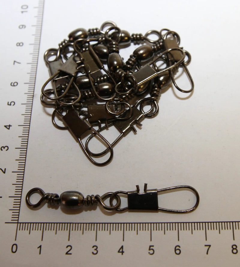 Decoro HOOKS Bulk Barrel Swivel With Interlock 4/0 100pk Decoro Bulk Barrel Swivel With Interlock 4 0 100Pk