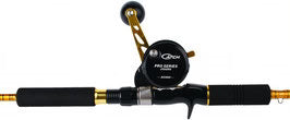 Catch Combo 150g Acid Wrap Jigging Rod With Left Hand JGX3000 Reel Spooled With Braid by Action Outdoors Limited