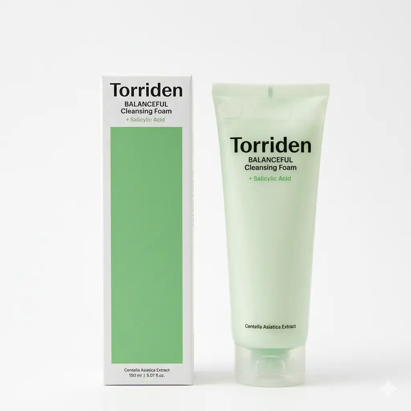 Poppy Gifts Skin Care Torriden Balanceful Cica Cleansing Foam Torriden Balanceful Cica Cleansing Foam