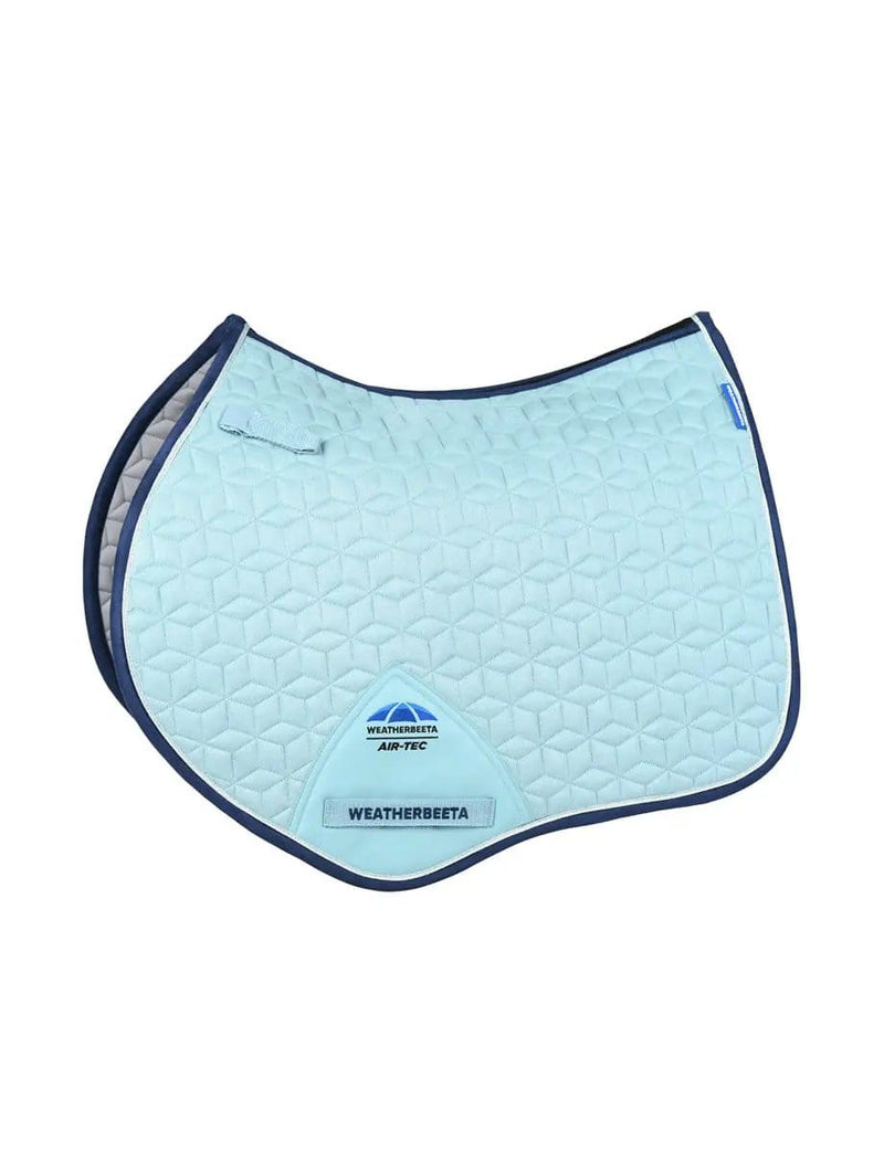 WeatherBeeta Suede Elite Air-Tec Jump Shaped Saddle Pad by WeatherBeeta