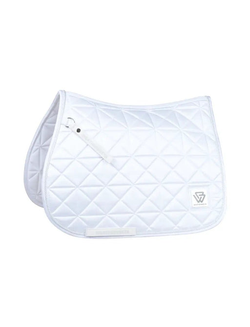 WeatherBeeta Close contact shaped saddle pads WeatherBeeta Satin Luxe Air-Tec Euro Jump Shaped Saddle Pad WeatherBeeta Satin Luxe Air-Tec Euro Jump Shaped Saddle Pad