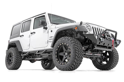 Contoured Drop Steps 4 Door Jeep Wrangler Unlimited 2WD/4WD (2007-2018) – view 2
