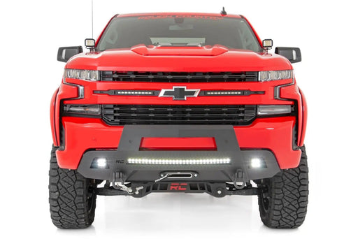 Rough Country Hidden Winch Bumper for 2019-2022 Chevy Silverado 1500 2WD and 4WD – view 2
