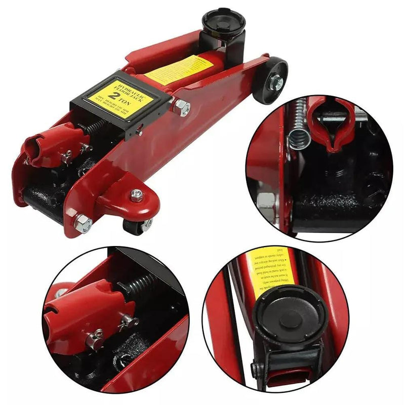 salelink.co.nz Unbranded 2 Ton Hydraulic Floor Jack 2 Ton Hydraulic Floor Jack Low Profile For Cars