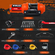 salelink.co.nz X-BULL X-Bull Electric Winch 4500LBS X-Bull Electric Winch 4500LBS | Action Outdoors NZ