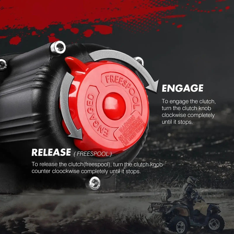 salelink.co.nz X-BULL X-Bull Electric Winch 5000LBS X-Bull Electric Winch 5000LBS | Action Outdoors NZ