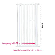 Extra Tall 150cm Pet Security Gate Safety Guard Adjustable – view 8