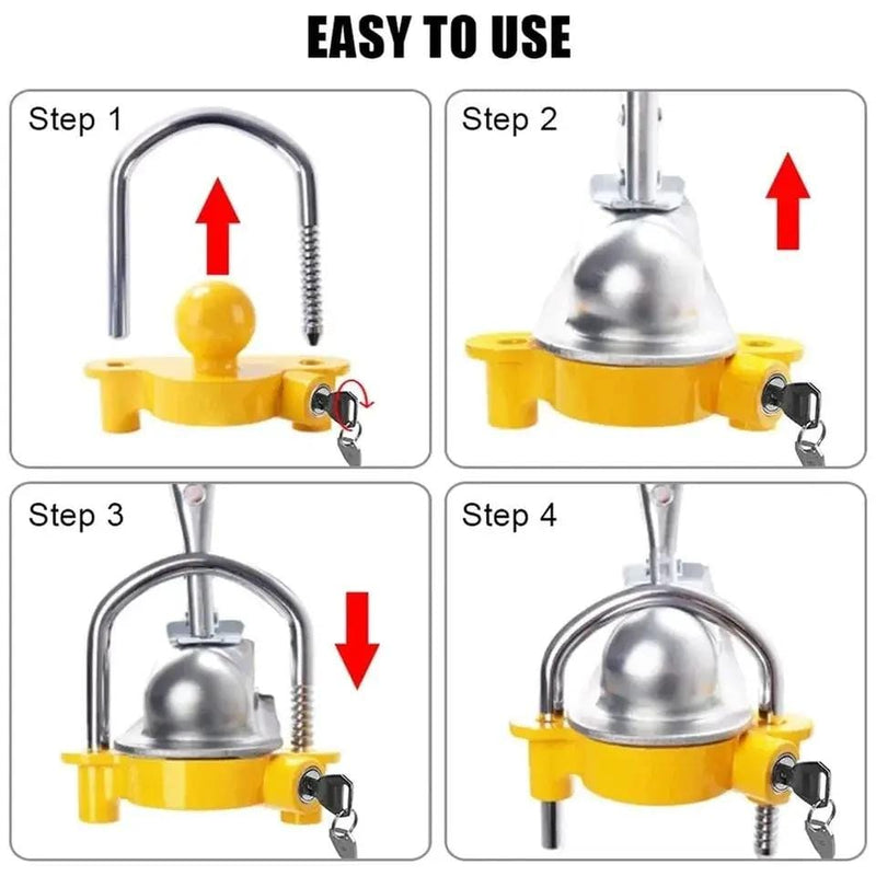 salelink.co.nz Unbranded Hitch Pin Lock Trailer Lock Hitch Pin Lock Trailer Lock | Action Outdoors NZ