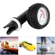 Habicare SS Inflatable Boat Air Pressure Gauge Inflatable Boat Air Pressure Gauge