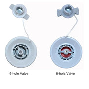 Habicare SS Inflatable Boat Air Pressure Gauge Inflatable Boat Air Pressure Gauge