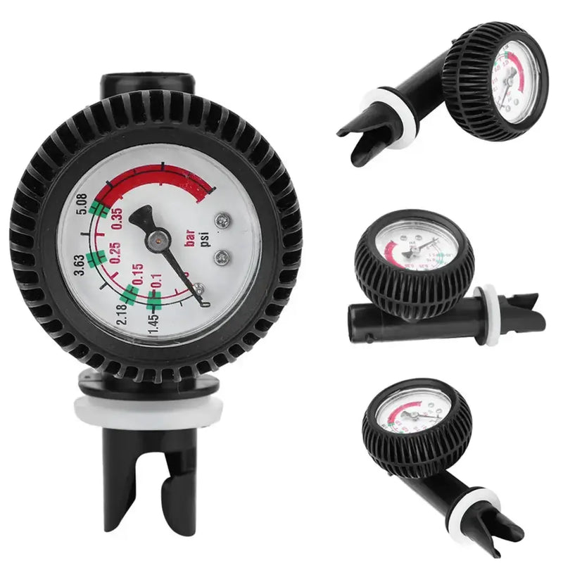 Habicare SS Inflatable Boat Air Pressure Gauge Inflatable Boat Air Pressure Gauge