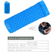 Inflatable Camping Mat with Pillow – Self-Inflating Mattress – view 15