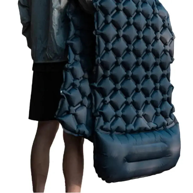 Inflatable Camping Mat with Pillow – Self-Inflating Mattress – view 3