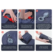 Inflatable Camping Mat with Pillow – Self-Inflating Mattress – view 16