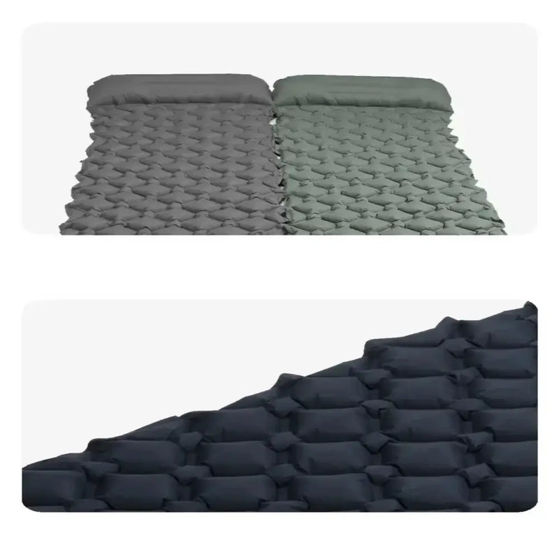 Inflatable Camping Mat with Pillow – Self-Inflating Mattress – view 7