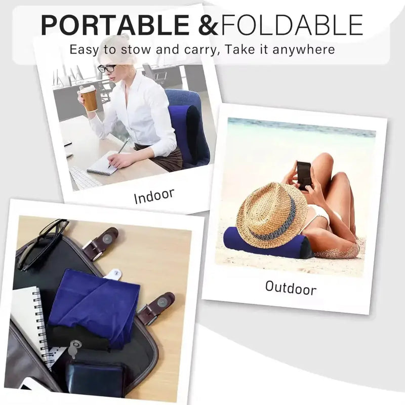 Habicare SS Inflatable Wedge Support Travel Pillow Inflatable Wedge Support Travel Pillow