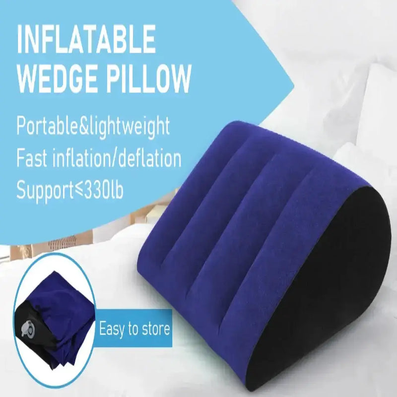 Habicare SS Inflatable Wedge Support Travel Pillow Inflatable Wedge Support Travel Pillow