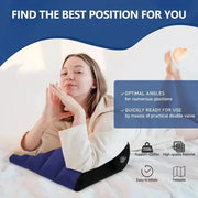 Habicare SS Inflatable Wedge Support Travel Pillow Inflatable Wedge Support Travel Pillow