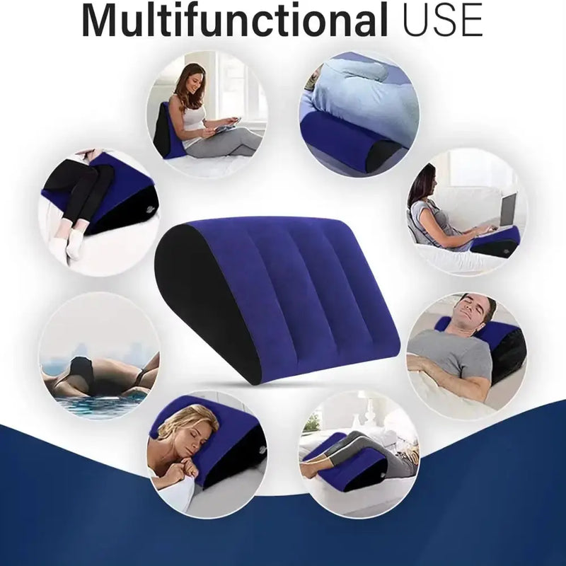 Habicare SS Inflatable Wedge Support Travel Pillow Inflatable Wedge Support Travel Pillow