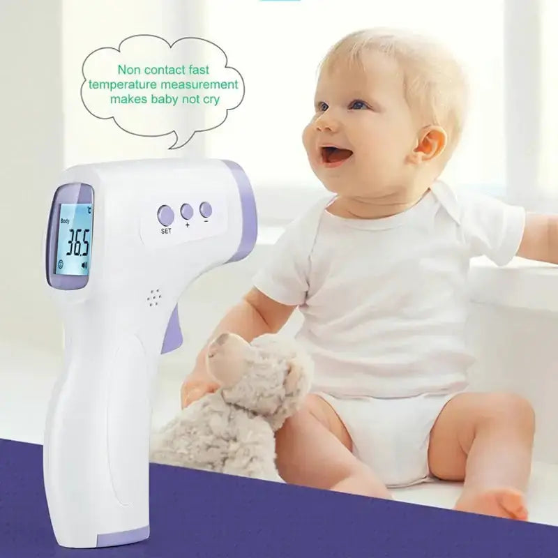 Habicare HBC Infrared Thermometer Habicare Non-Contact Digital IR Thermometer