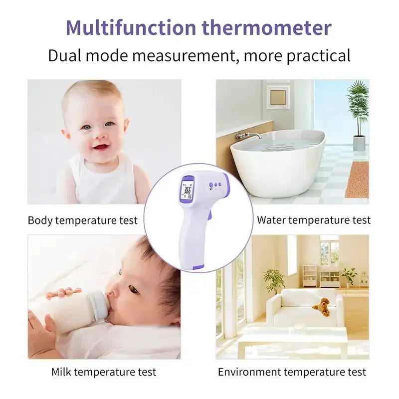 Habicare HBC Infrared Thermometer Habicare Non-Contact Digital IR Thermometer
